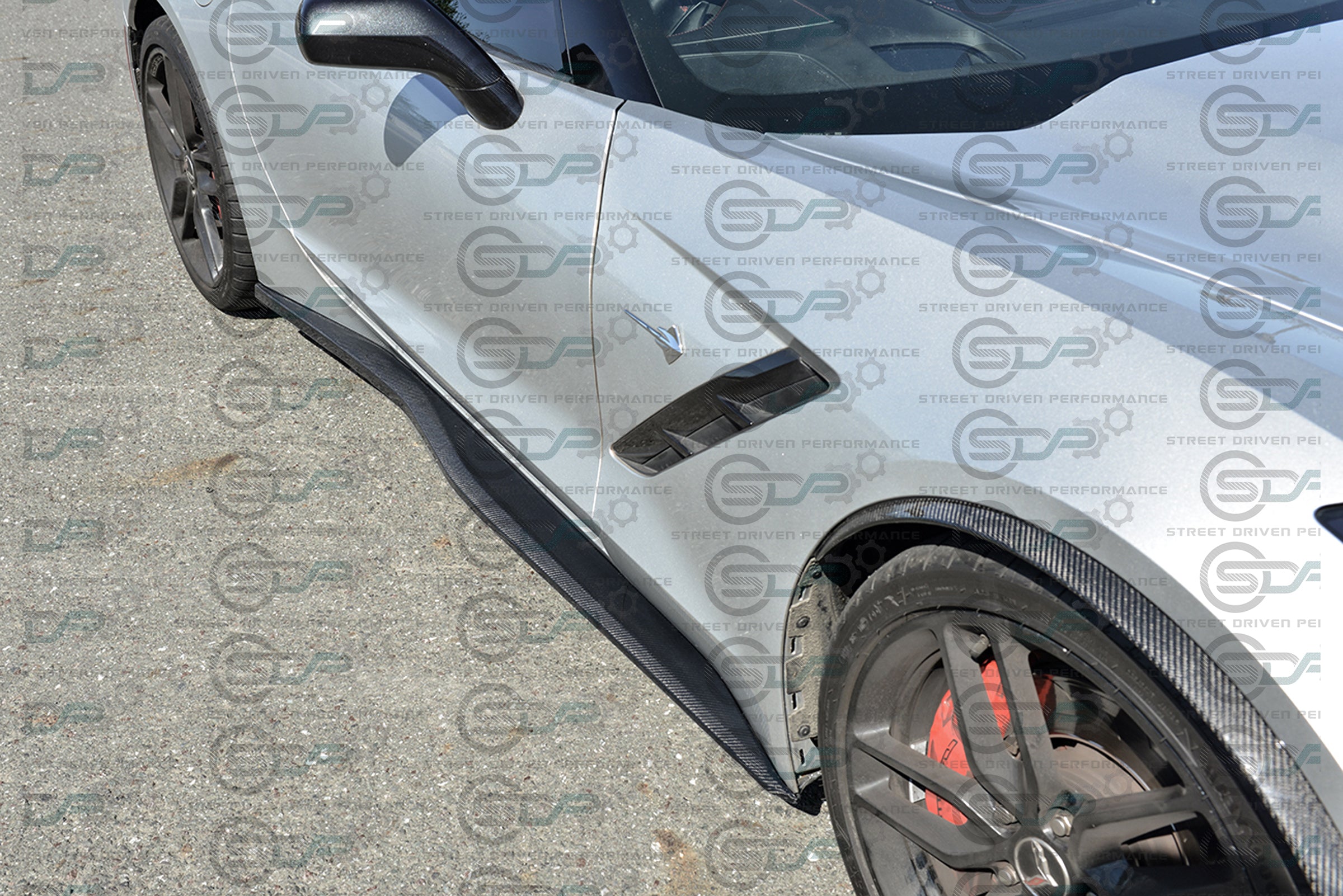 2014-2019 C7 Corvette - "Z06 Z07 Conversion" Side Skirts / Rocker Panels / Ground Effects